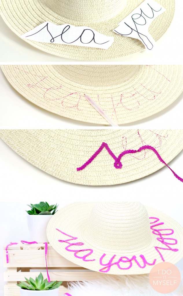 DIY chapeau d'été