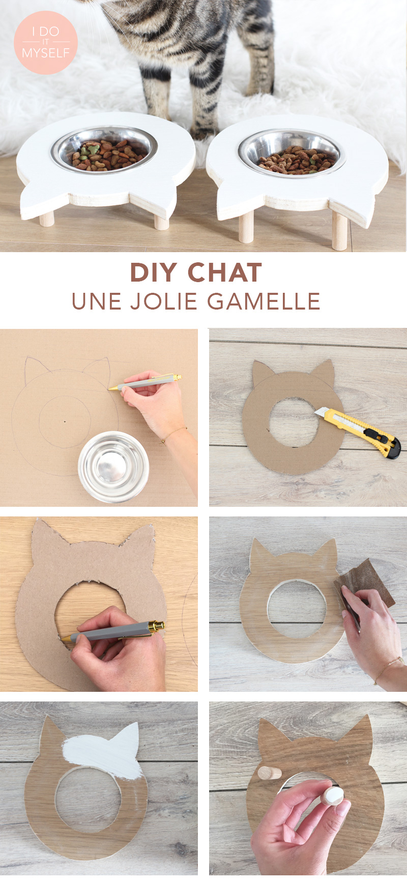 Diy 68 Gamelles Chats I Do It Myself