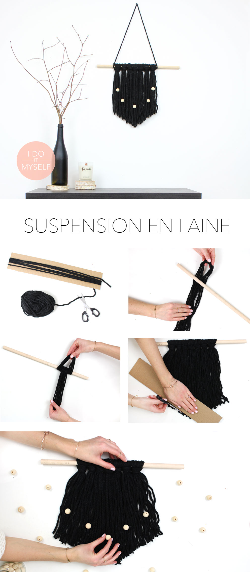 DIY laine suspension